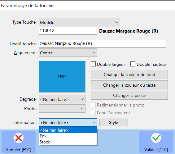 firstmag point de vente - touches tactiles